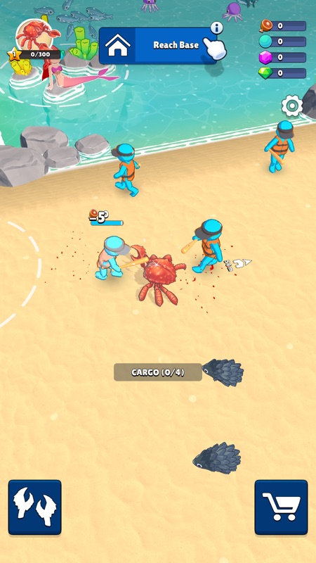 Crab Life : RPG Survival screenshot 2