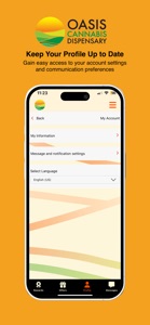 Oasis Cannabis screenshot #4 for iPhone