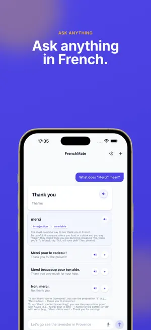 FrenchMate: AI French Tutor screenshot 1