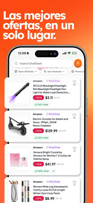 DealSeek: Cupones y descuentos screenshot 5 of 8
