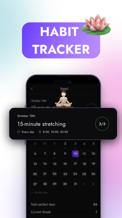 FREE HABIT TRACKER & TO-DOs screenshot-3