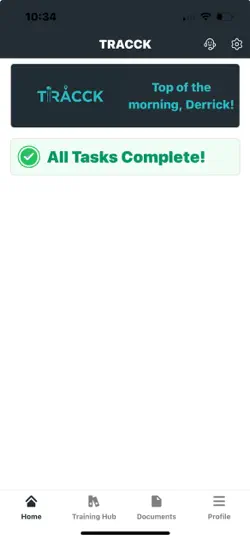 TRACCK Mobile iPhone Screenshot 3