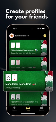 LunePoker iPhone screenshot