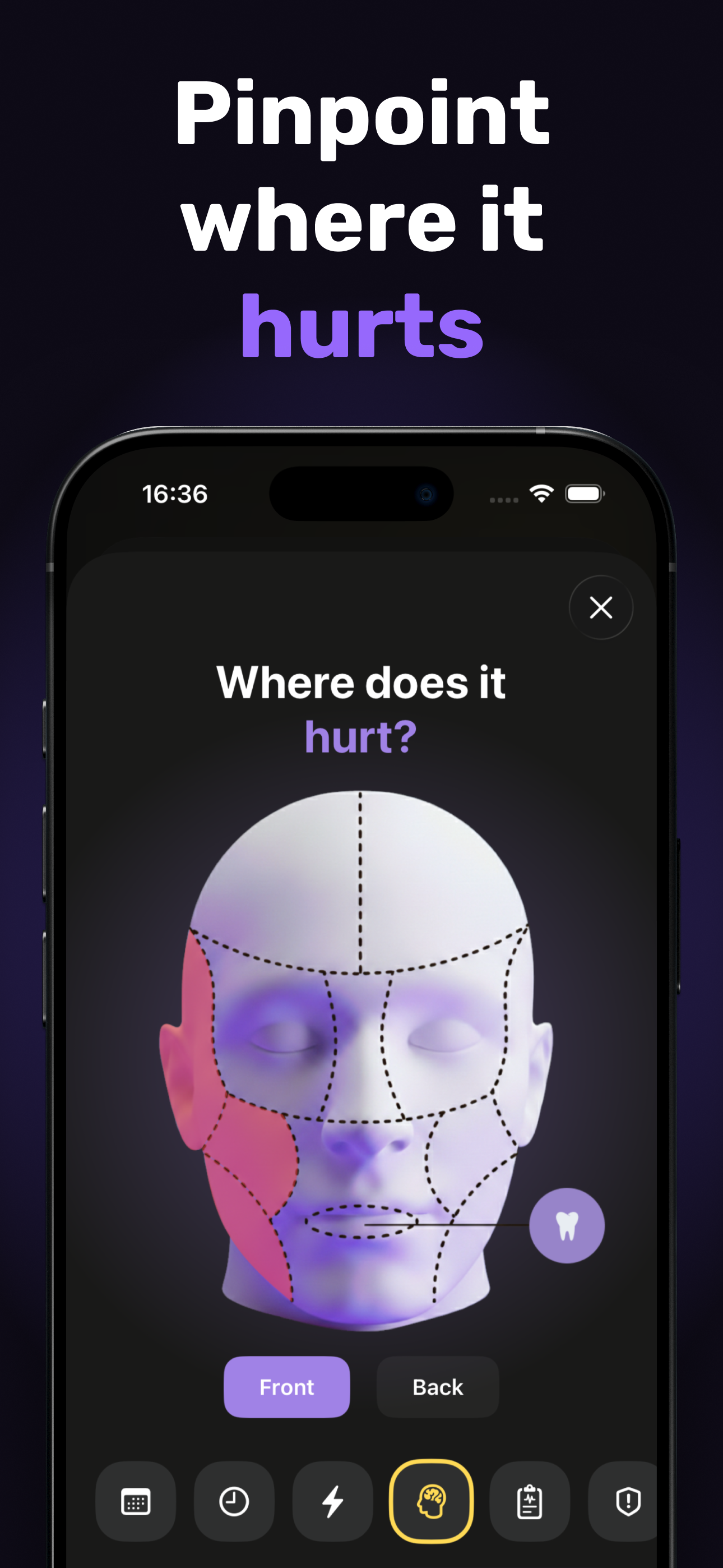 Headache Tracker - ClearHead screenshot 2