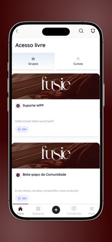 Fusie Circle iPhone screenshot