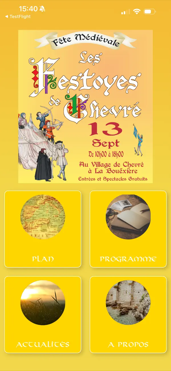 Screenshot #1 pour Festoyes de Chevré