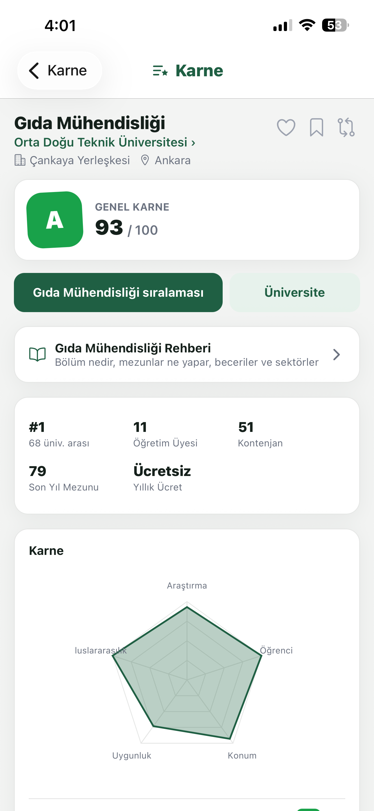 Karne - Üniversite screenshot 8