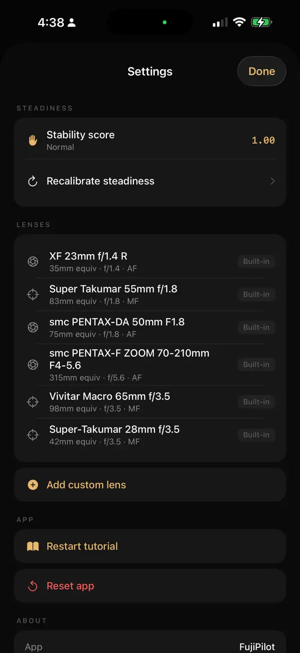 Screenshot #3 pour FujiPilot