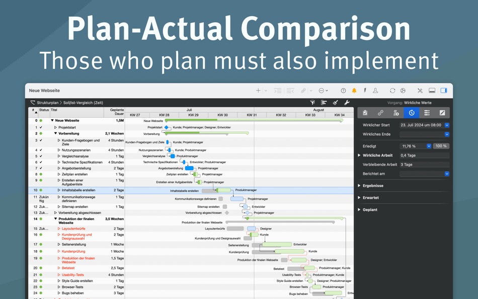 #7. Merlin Project: Gantt & Kanban (macOS) 由: ProjectWizards