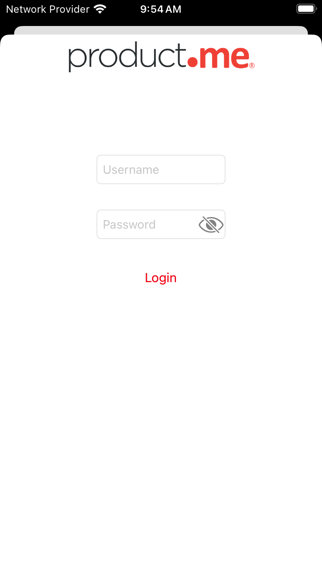 Product Me Screenshot