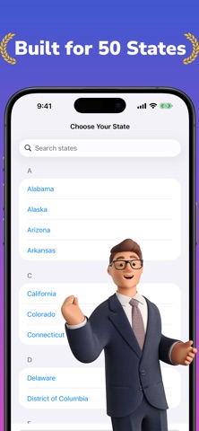 DMV Practice Test + Screenshot 2 of 5