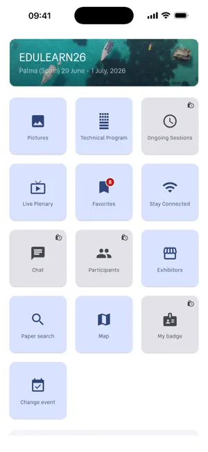 IATED Conference Explorer screenshot 1