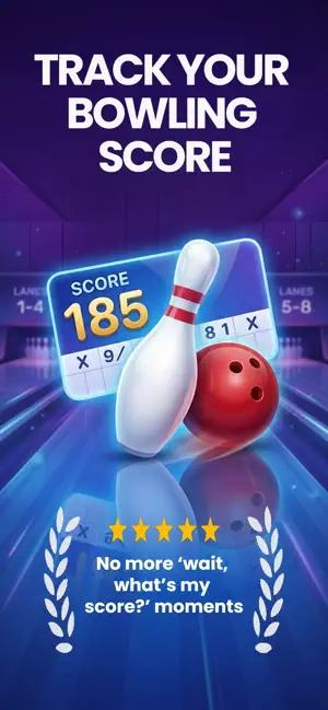 BowlIQ: Bowling Score Keeper screenshot 1