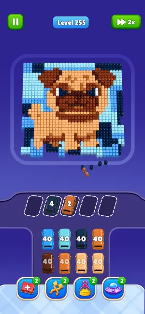 Blocky Flow -Color Sort Puzzle screenshot 1
