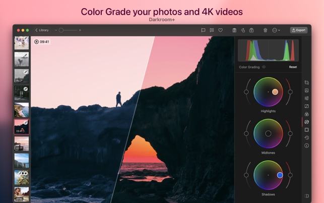 ‎Darkroom: Photo & Video Editor Screenshot