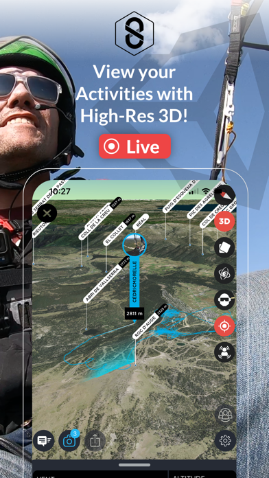 SportsTrackLive 3D Plus Screenshot 2 of 5