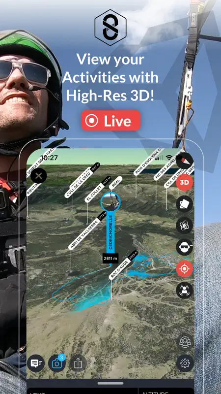 SportsTrackLive 3D Plus screenshot 2 of 5