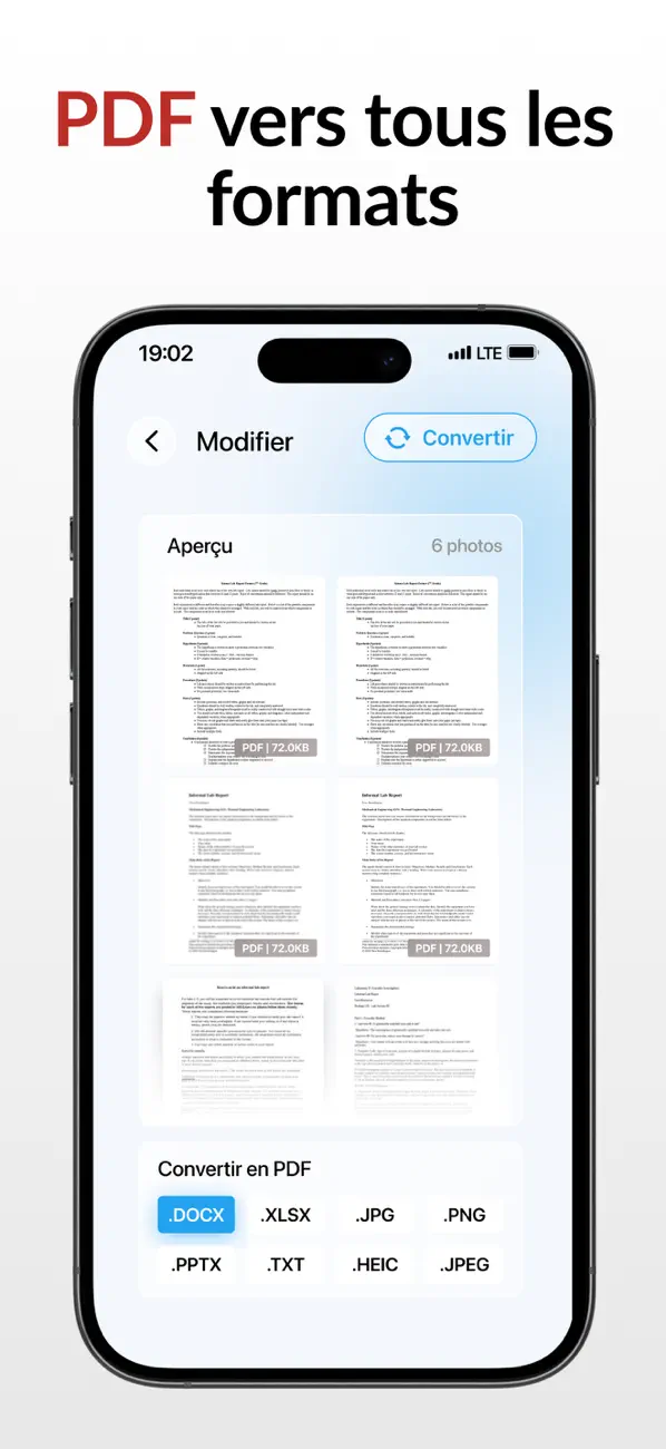 Screenshot #3 pour Convertisseur PDF・Photo en PDF