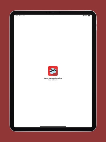 Expenses & Budget Manager iPad screenshot