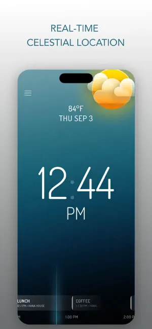 Present: Clock, Date + Weather screenshot 3
