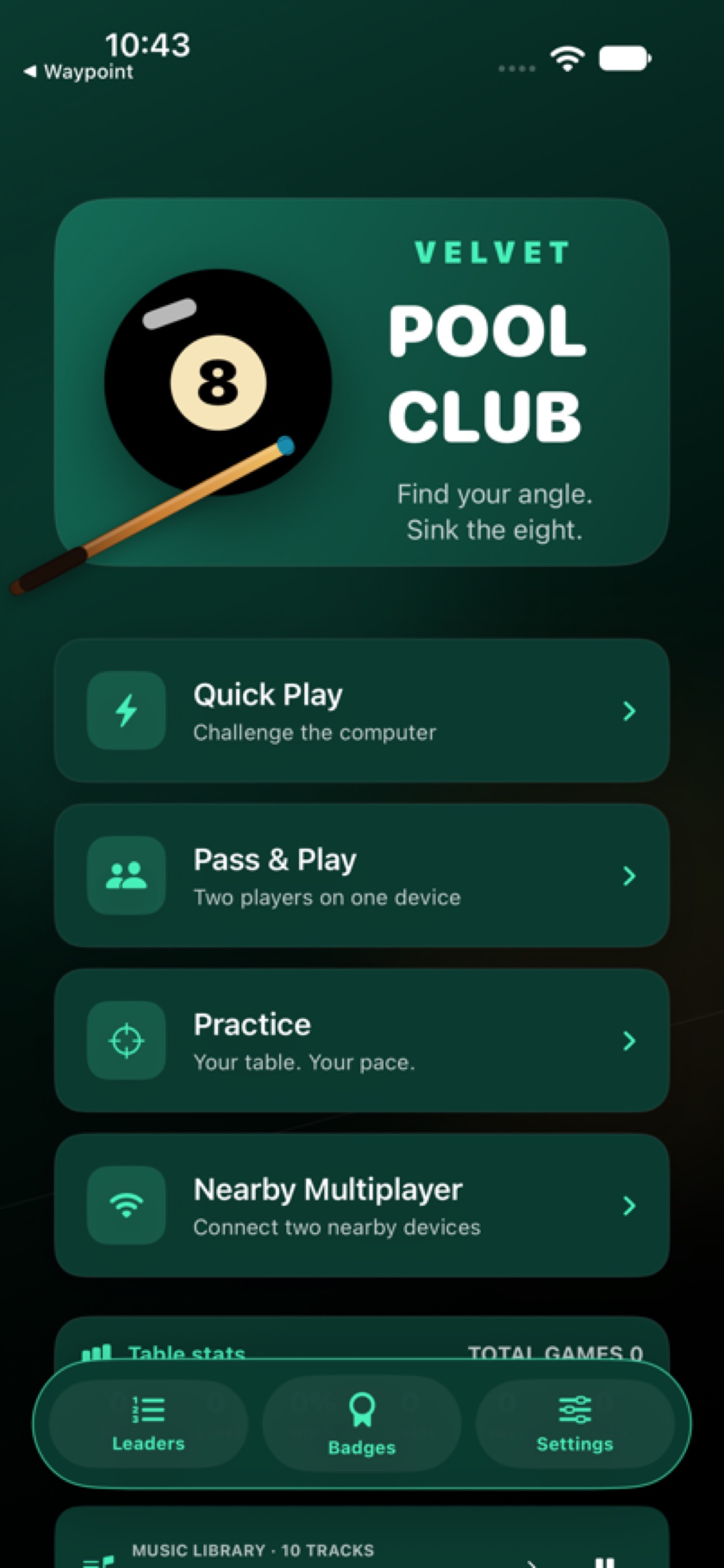 Screenshot 1 of VelvetPool