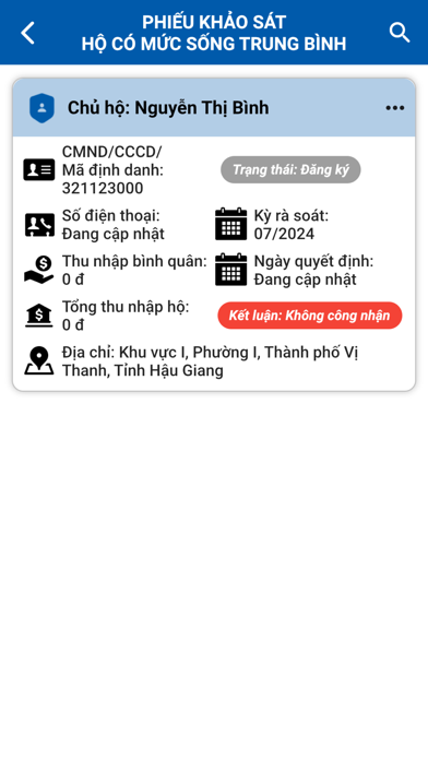 ASXH Hậu Giang Screenshot