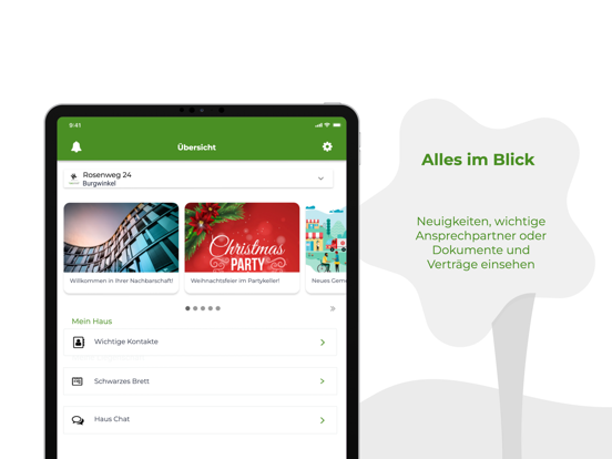 Burgwinkel iPad screenshot