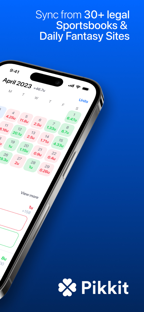 Pikkit: Sports Betting Tracker screenshot 2