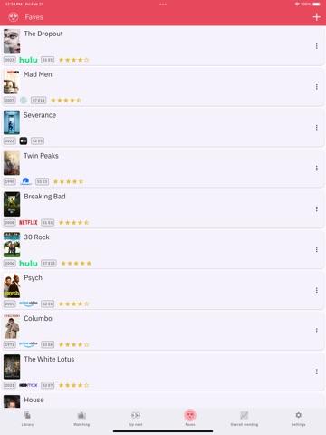 ShowDog - Track your TV shows ipad screenshot 2