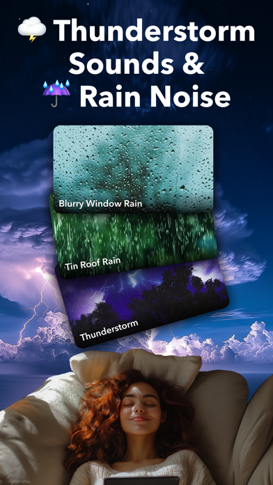 Thunderstorm Sleep Sounds Screenshot