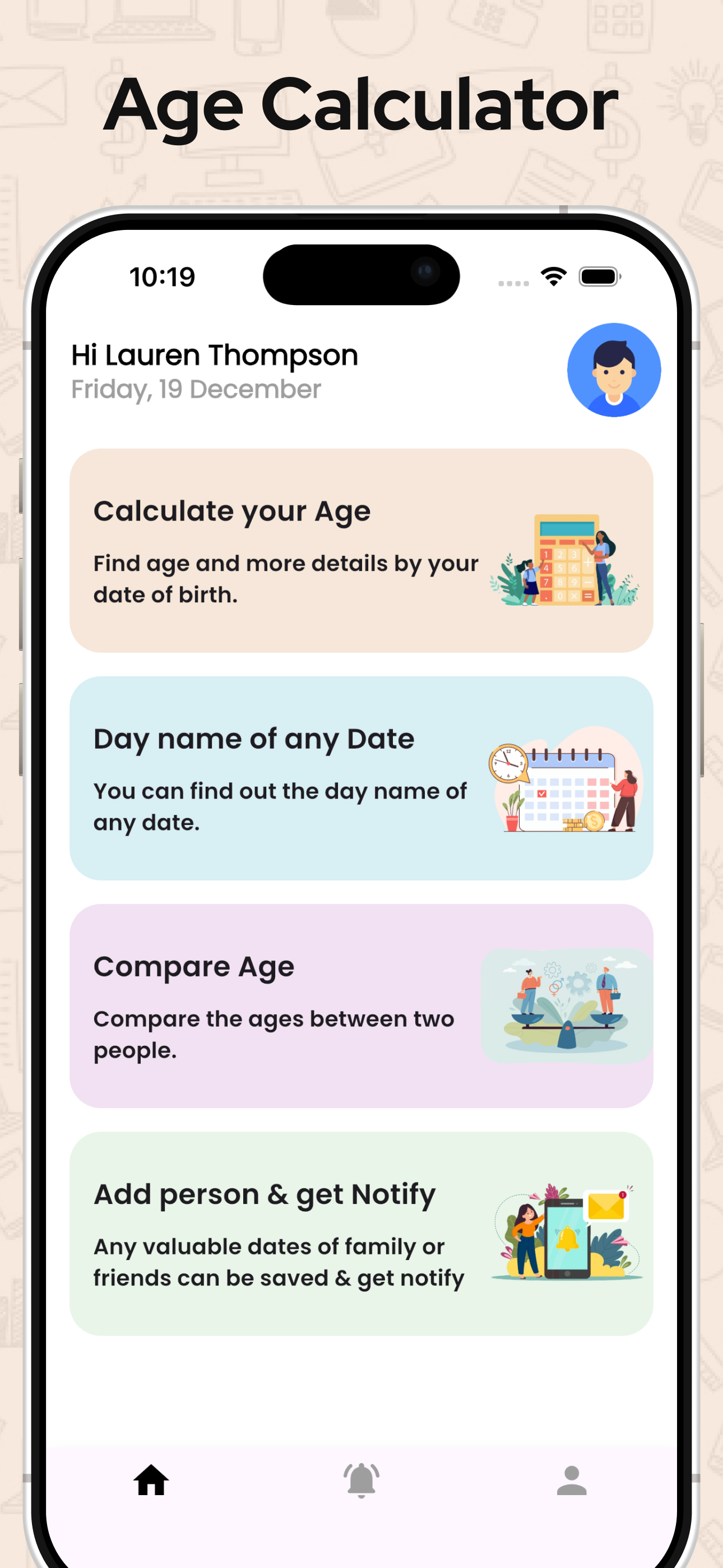 Age Calculator / Date of Birth