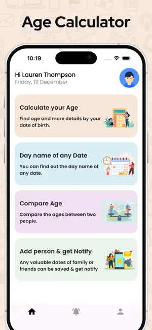 Age Calculator / Date of Birth screenshot 1