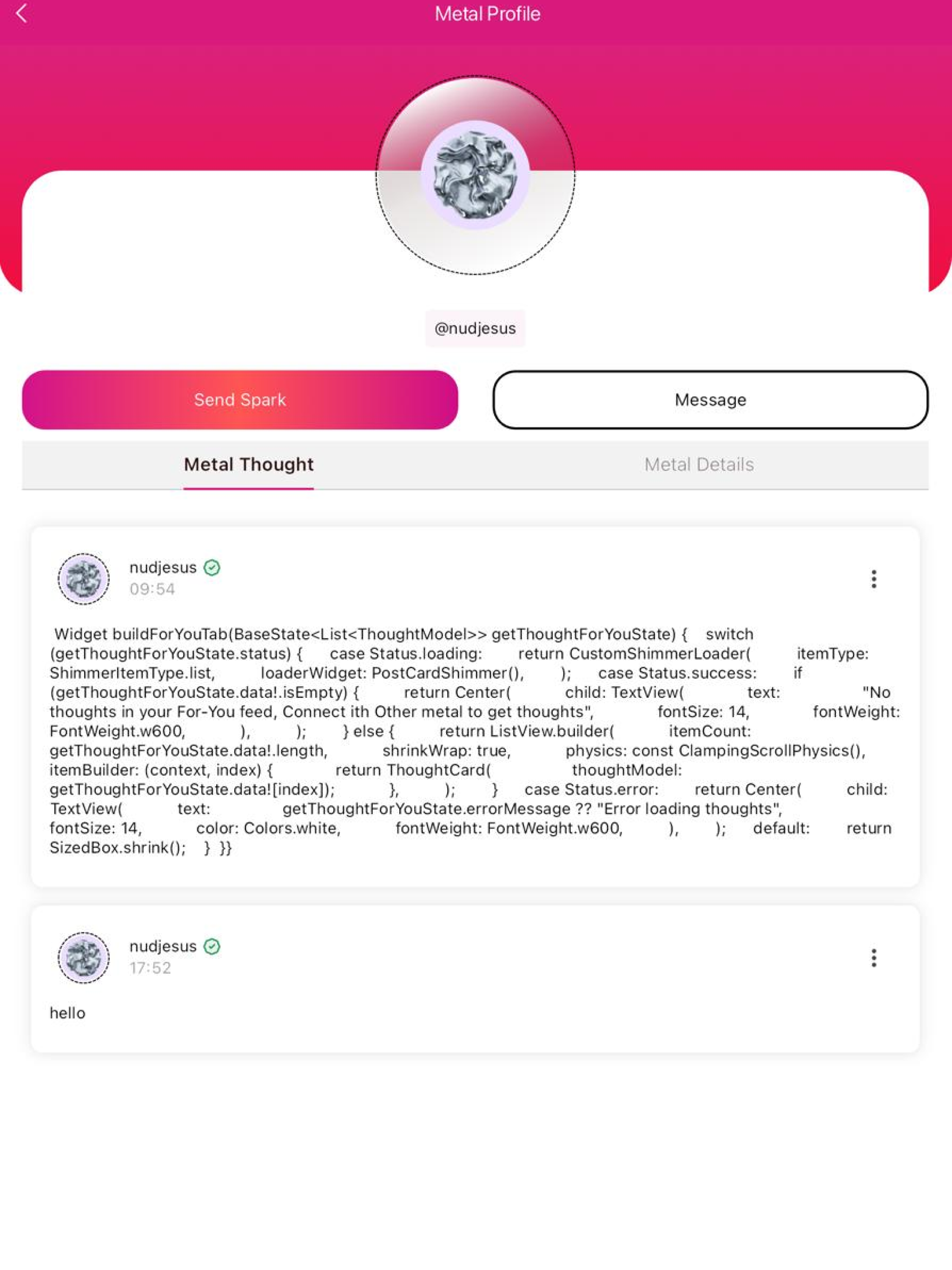 Metal - The Metal App