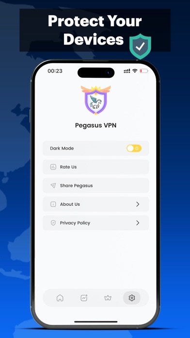 Pegasus VPN PRO Screenshot