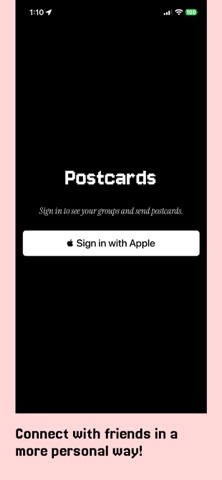 Postcardy screenshot