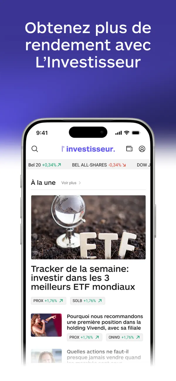 Screenshot #1 pour L’Investisseur