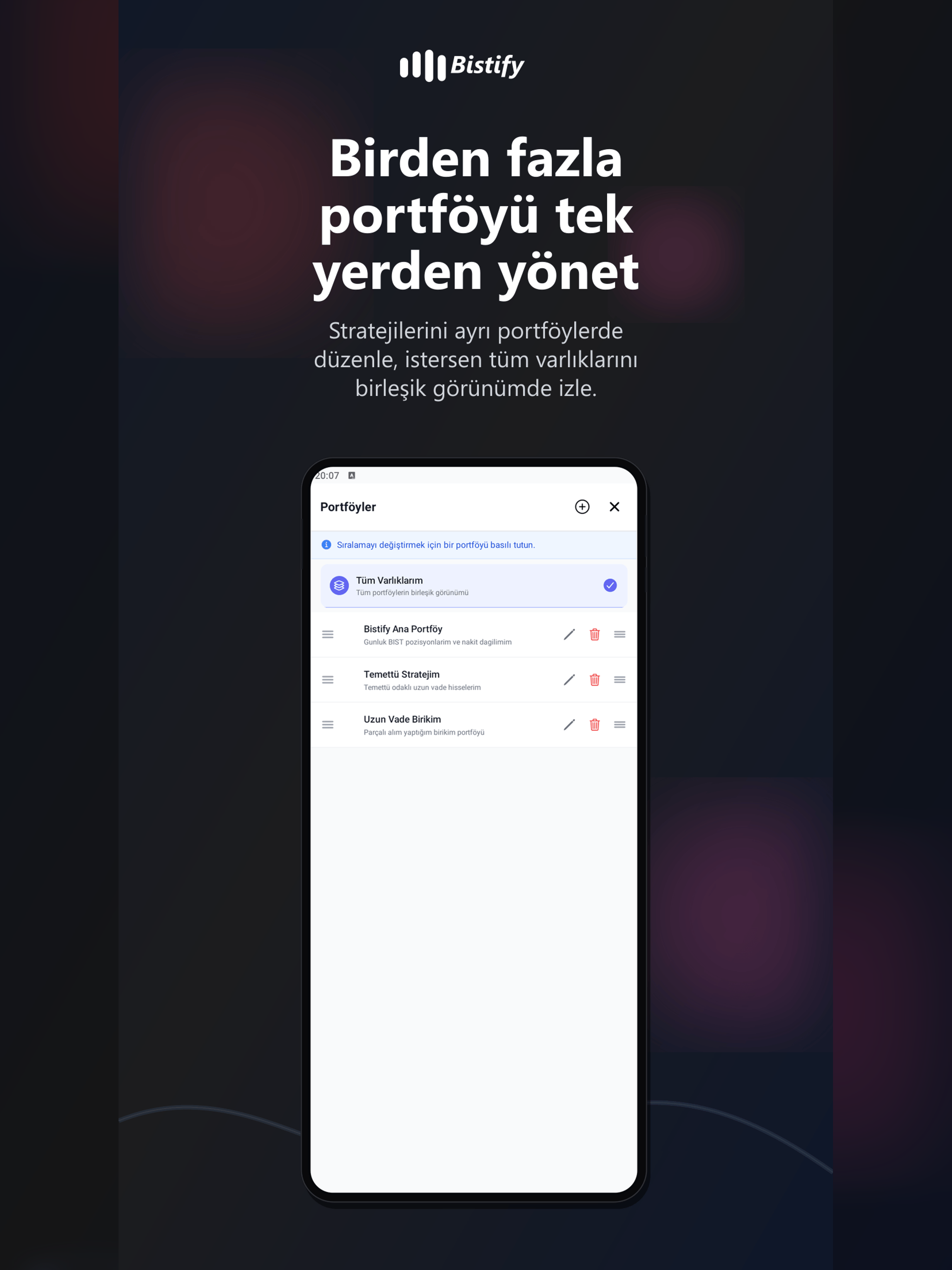 Bistify - BIST Portföy Takibi