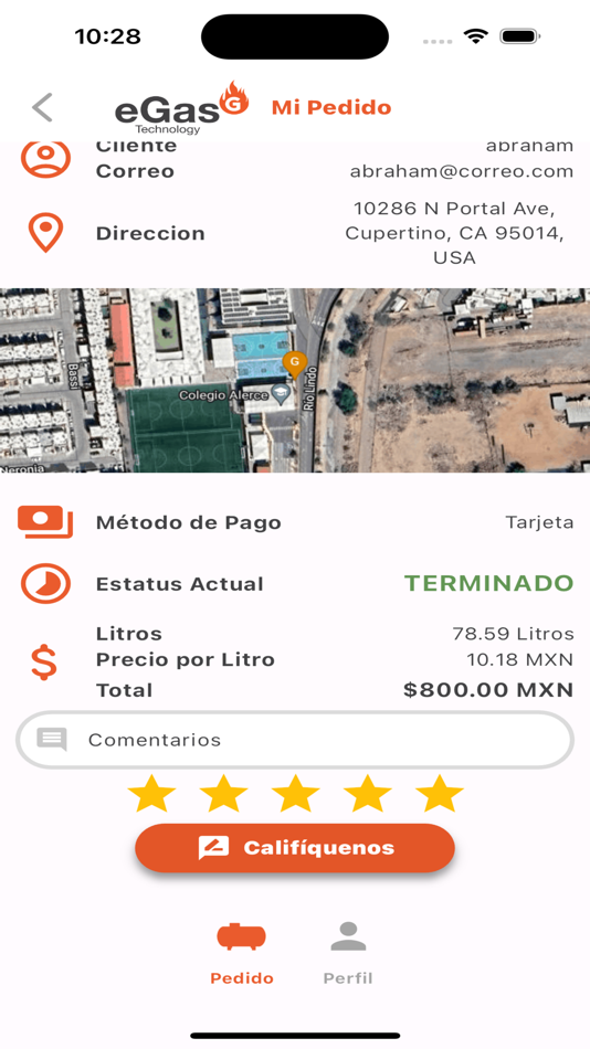 #6. eGas Clientes (iOS) 由: Jose Maria Moreno Fierros