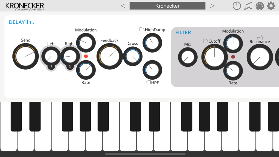 #6. Kronecker - AUv3 Plug-in Synth (iOS) 由: iceWorks, Inc.