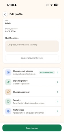 Klasstack screenshot 10