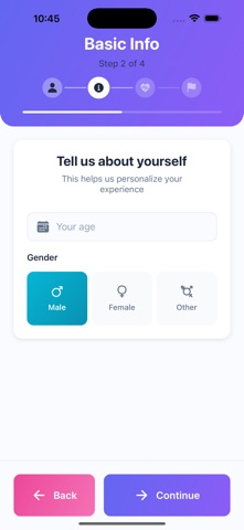 Nourish Nutrition Tracker screenshot