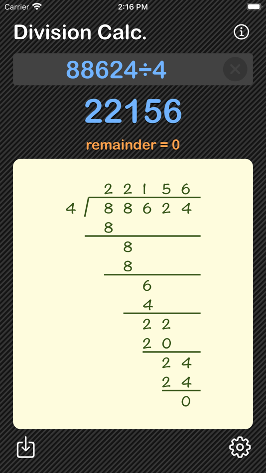 #10. Division Calculator (iOS) 由: Heng Jia Liang