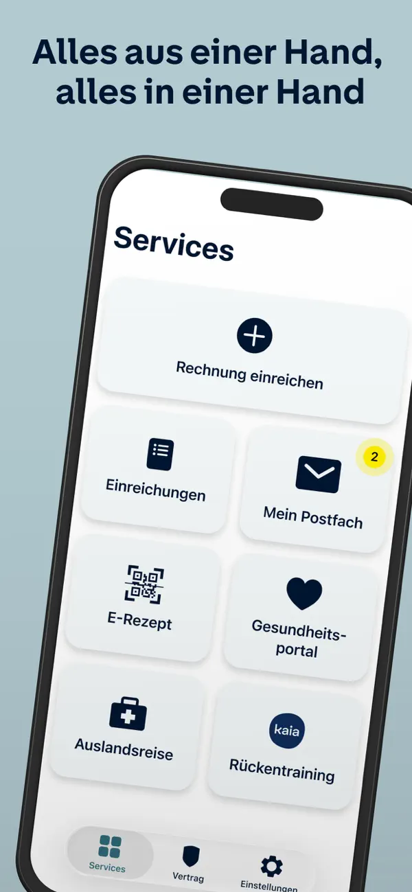 Screenshot #1 pour HUK - Meine Gesundheit