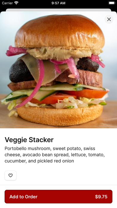 Buns Burgers To Go iPhone screenshot 4 - Food & Drink app