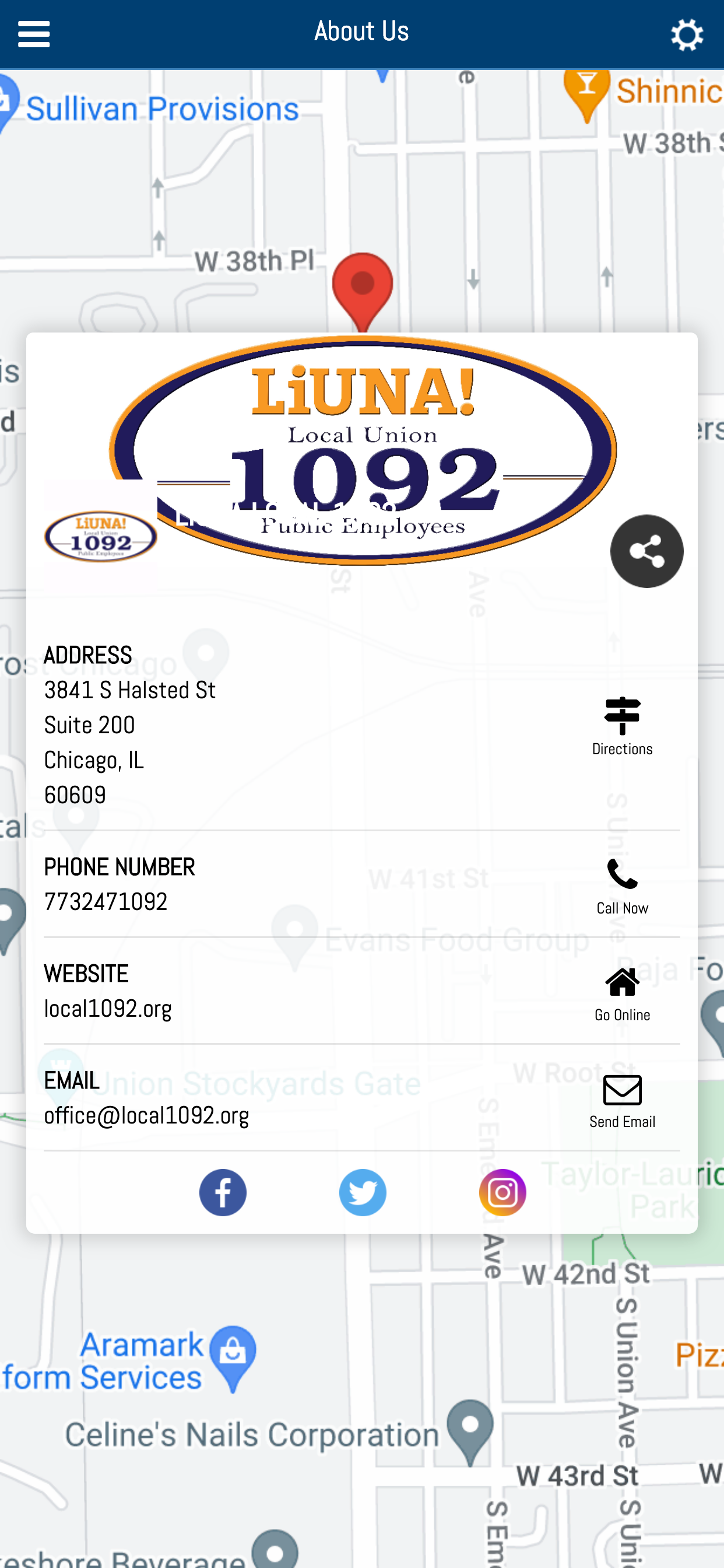 LiUNA! Local 1092