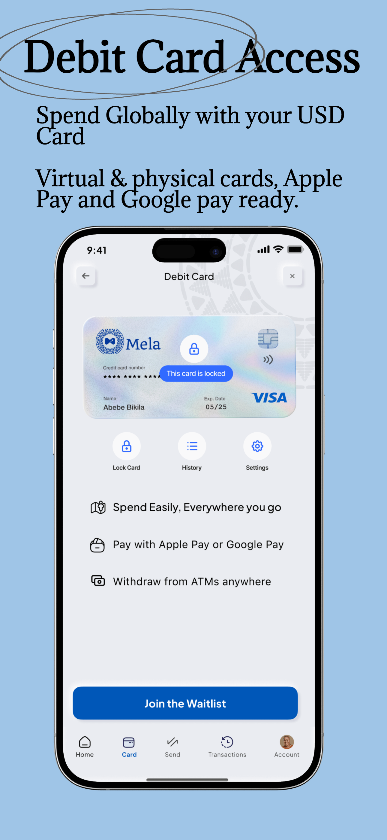 Mela - USD Banking