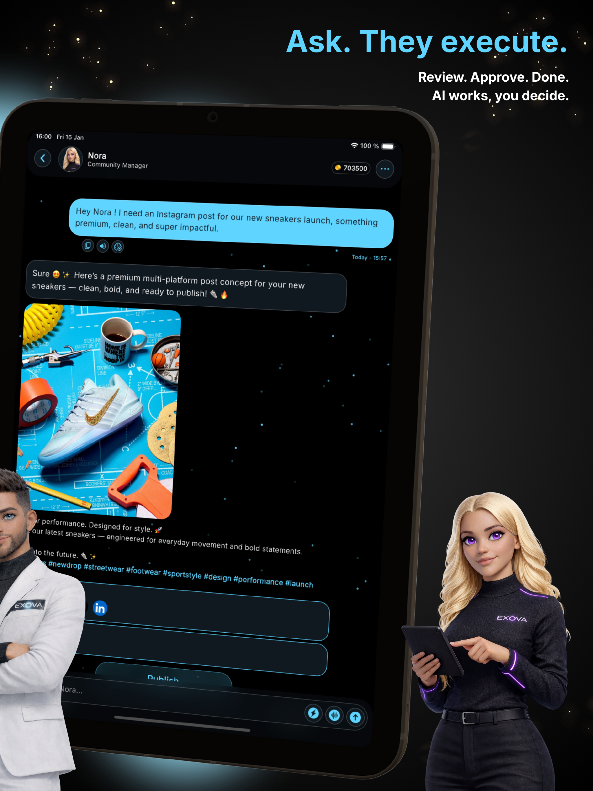 Exova - AI Agents