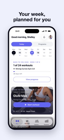Strong Curves: Home Workouts Screenshot 2 of 9