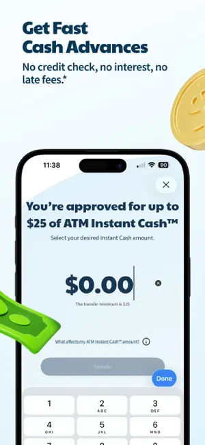ATM Cash Advance・Instant Money iPhone screenshot 3