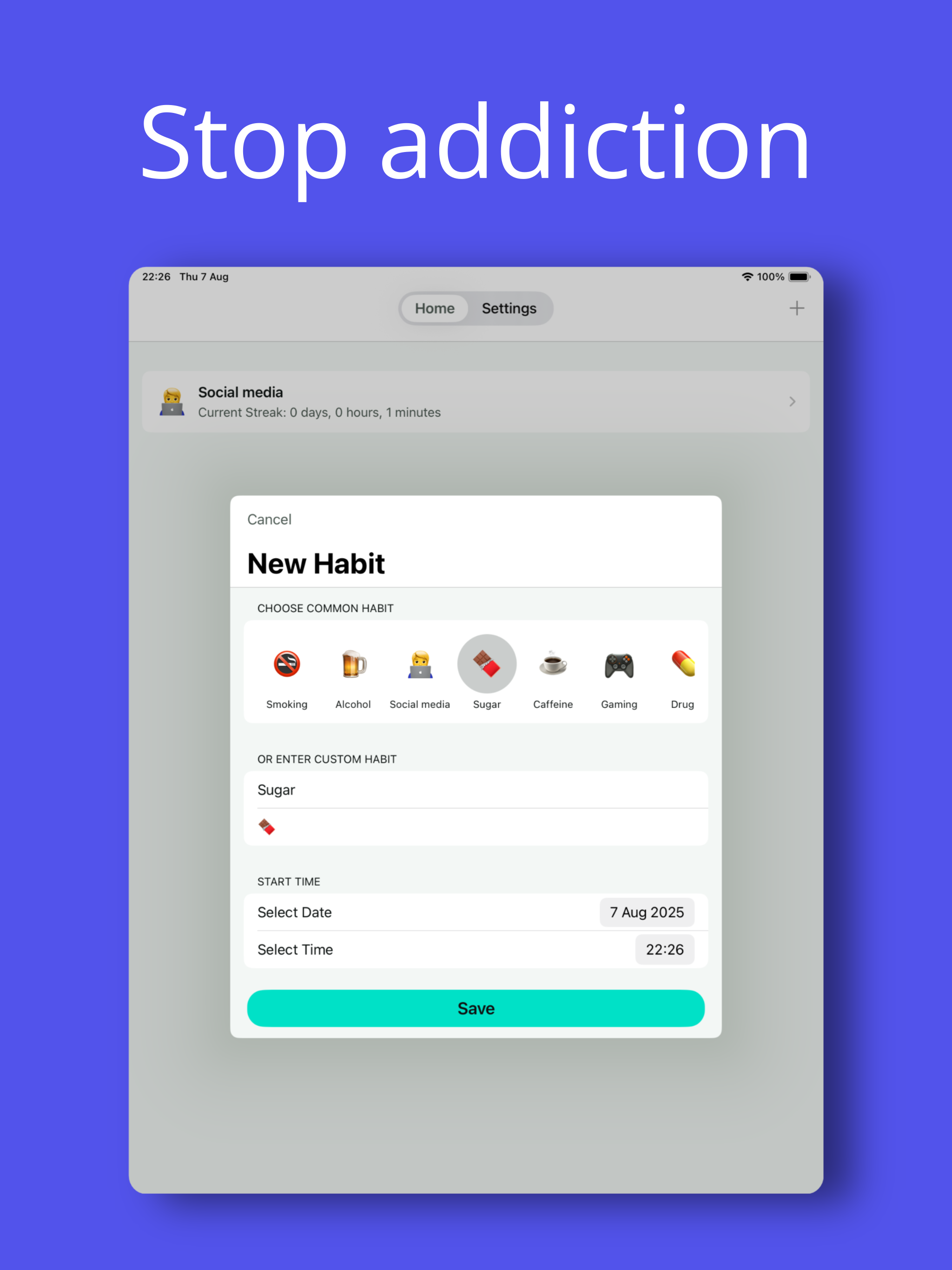 Habit Tracker - Days Since screenshot 8